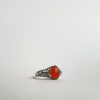 Bague en argent 925 et cornaline