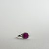 BAGUE EN ARGENT 925 ET RUBIS