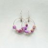 Boucles d'oreilles en argent 925 et phosphosidérite