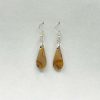 Boucles d'oreilles en argent 925 agate montana
