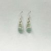 Boucles d'oreilles en argent 925 et agate dentelle