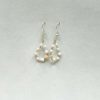 Boucles d'oreilles en opale rose