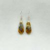 Boucles d'oreilles en argent 925 et marcassite