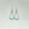 Boucles d'oreilles en argent 925 et apatite