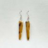 Boucles d'oreilles en argent 925 et agate montana
