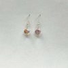 Boucles d'oreilles en argent 925 et ametrine