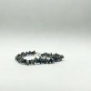 Bracelet en opale welo d'Ethiopie noire fermoir en argent 925