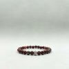 Bracelet en jaspe rouge