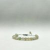 Bracelet en pierre de lune verte (garniérite)