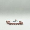 Bracelet en rhodocrosite