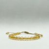 Bracelet en quartz jaune