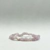 Bracelet en kunzite rose