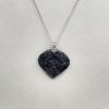 Pendentif en gabbro et argent 925
