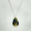Pendentif en nellite et argent 925