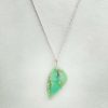 Pendentif en chrysoprase et argent 925