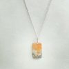 Pendentif en célestobaryte et argent 925