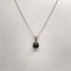 Pendentif en séraphinnite et fil de cuivre bronze
