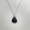 Pendentif en rubis zoisite et argent 925