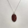 Pendentif en jaspe grain de café