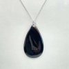 Pendentif en agate druzy et argent 925