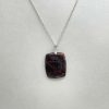 Pendentif en jaspe pilbara et argent 925