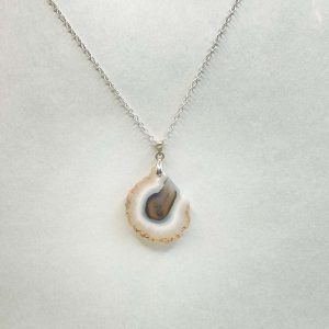 Pendentif en agate solaire