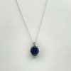 Pendentif en lapis lazuli sur argent 925