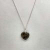 Pendentif en labradorite et argent 925