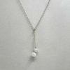 Pendentif en pierre de lune et argent 925