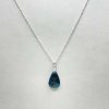 Pendentif en azurite cuprite