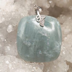 Pendentif en aigue marine